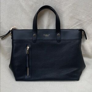 RADLEY LONDON Black Leather Zippy Medium Zip-top Grab